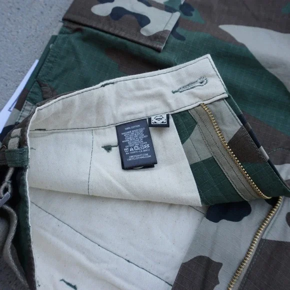 OBEY Men Recon Cargo Shorts in Field Camouflage Size 30 Brand New - Picture 5 of 8